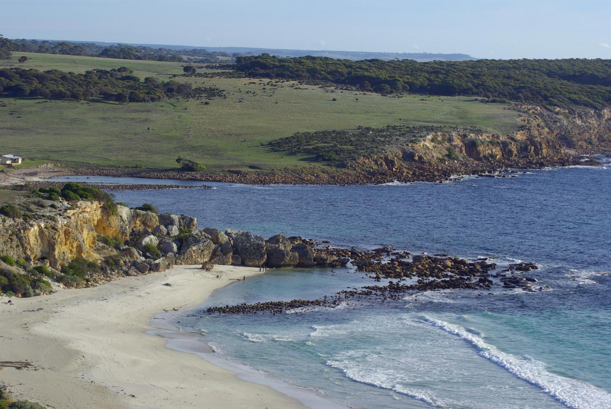 Waves & Wildlife Cottages Kangaroo Island Stokes Bay Exterior foto